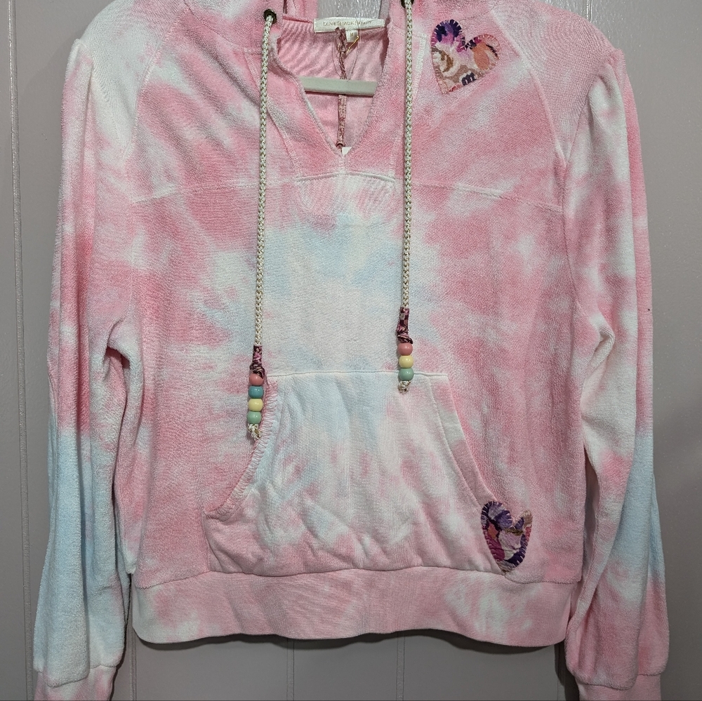 Loveshack Fancy Kirby Hoodie size medium NWT - Picture 4 of 10